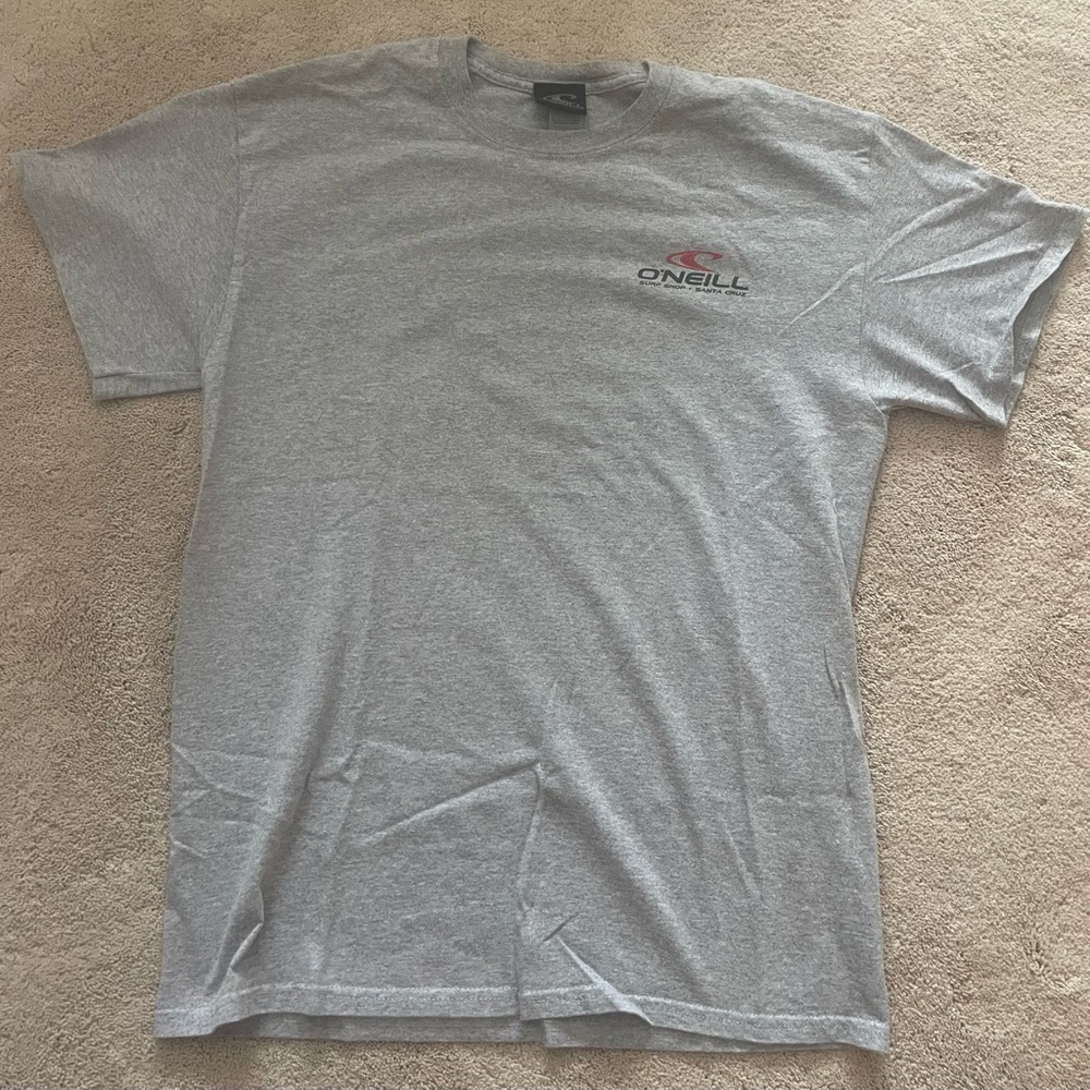 O'Neill Gray Men's T-Shirt:  Size Medium